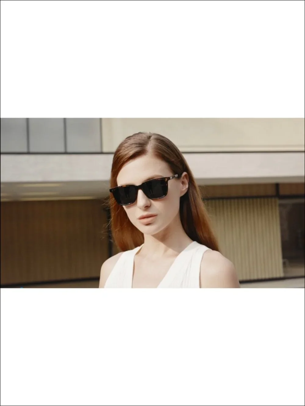 Acetate Polarized Sunglasses UV400 Anti-Glare Lightweight Square